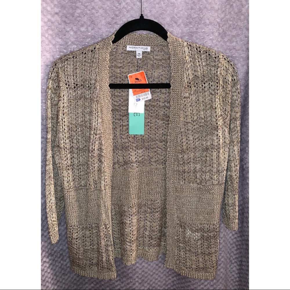 3/4 sleeve cardigan